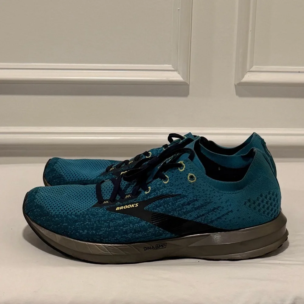 Brooks Levitate 3 Men’s Running Shoes Size 12.5‎ Teal Blue DNA AMP 1103121D479